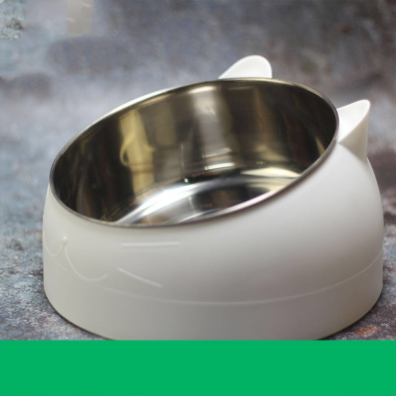 Cat Head Pet Food & Water Bowl for Cats and Dogs
