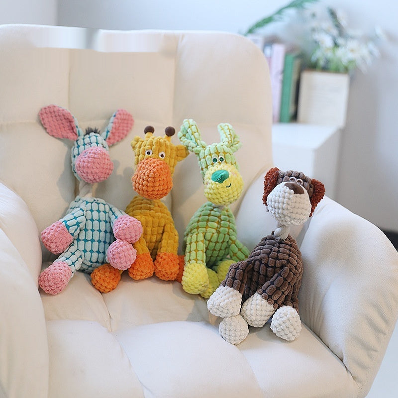 Plush Squeaky Bite Toy