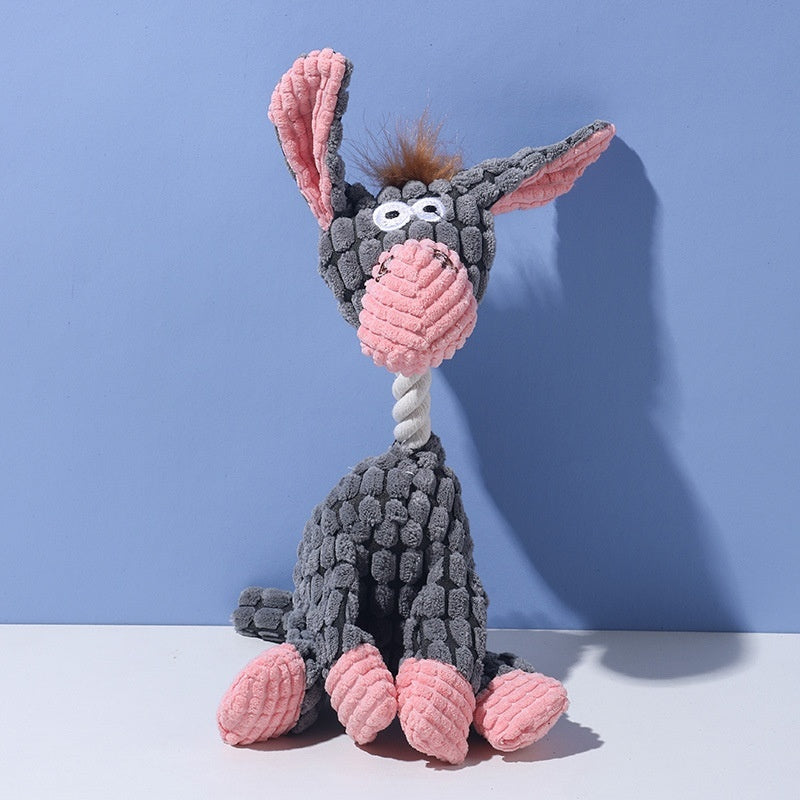 Plush Squeaky Bite Toy